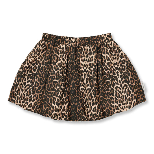 Ballon Skirt Leopard voor kinderen met trendy luipaardprint en speelse ballonvorm van petit blush