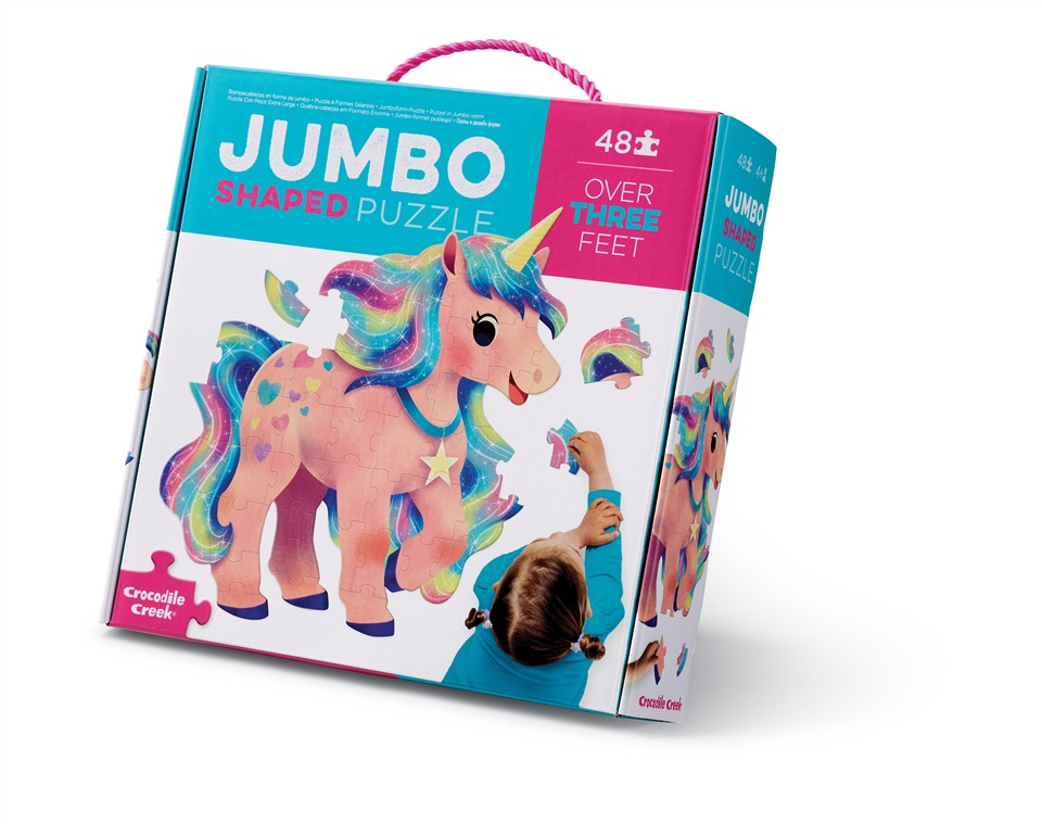 Jumbo vorm puzzel unicorn