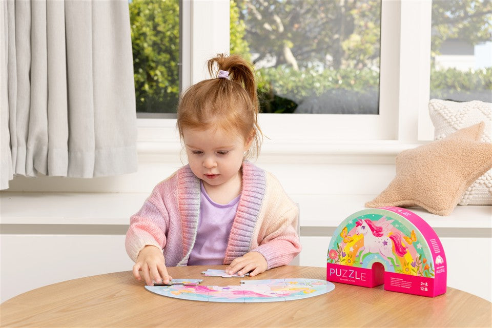 Puzzel lieve eenhoorn 12 pcs