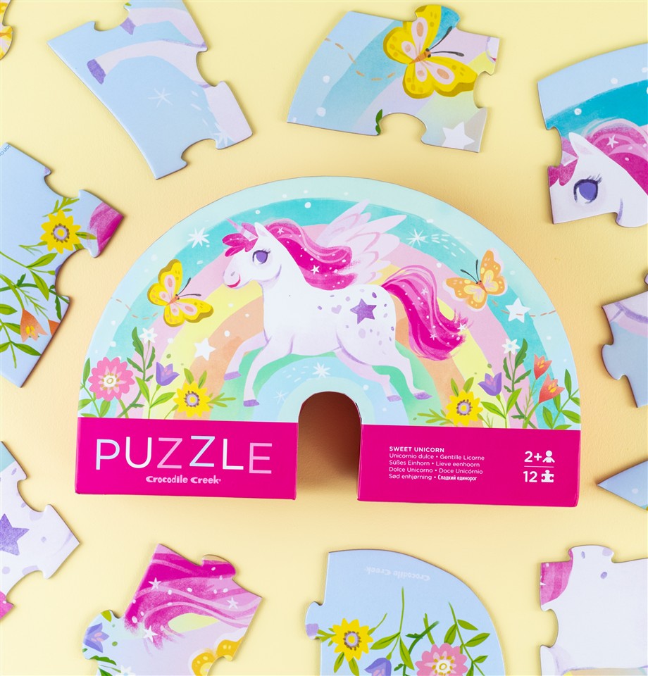 Puzzel lieve eenhoorn 12 pcs