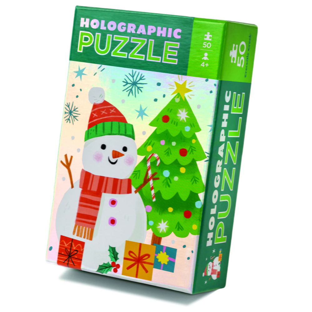 Puzzel Holographic Snowman 50 pcs