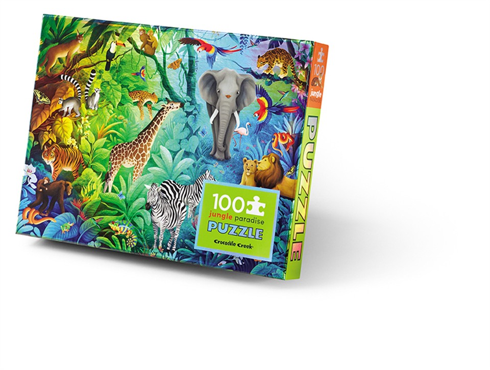 Puzzel jungle paradise 100 pcs