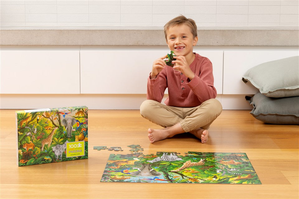 Puzzel jungle paradise 100 pcs