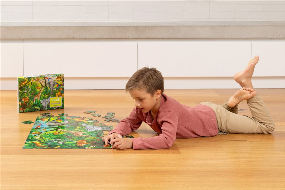 Puzzel jungle paradise 100 pcs