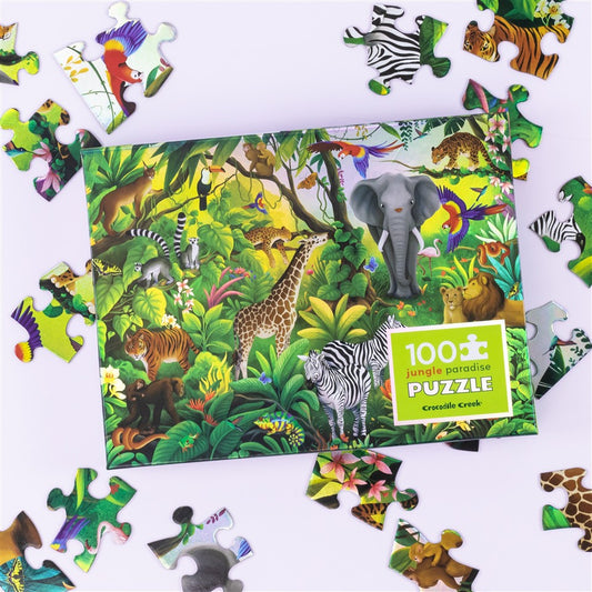 Puzzel jungle paradise 100 pcs