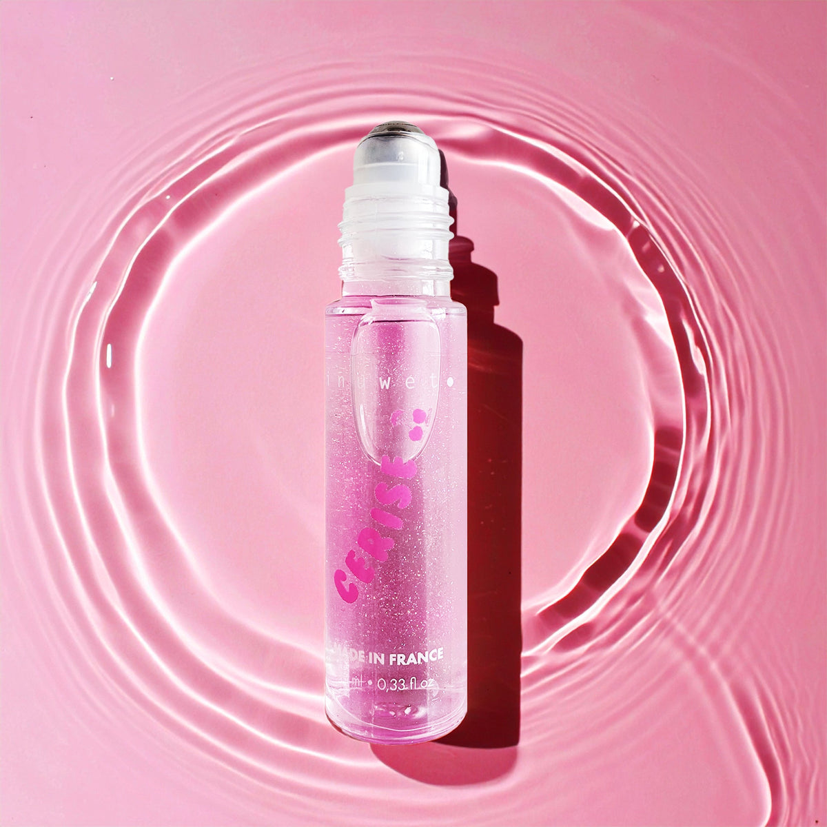 INUWET glitter parfum met kersengeur.