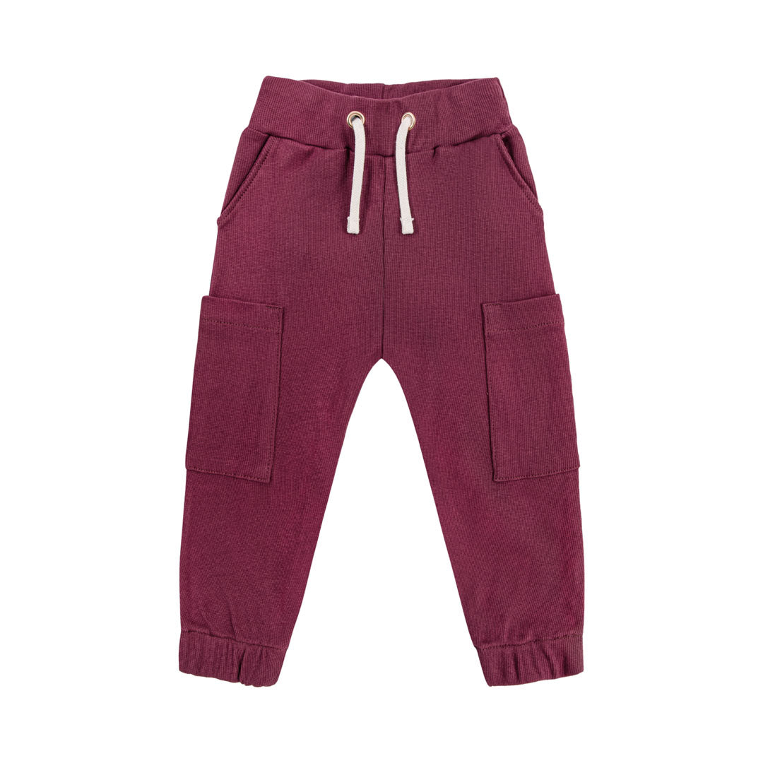 Cargo Pants Dark Red