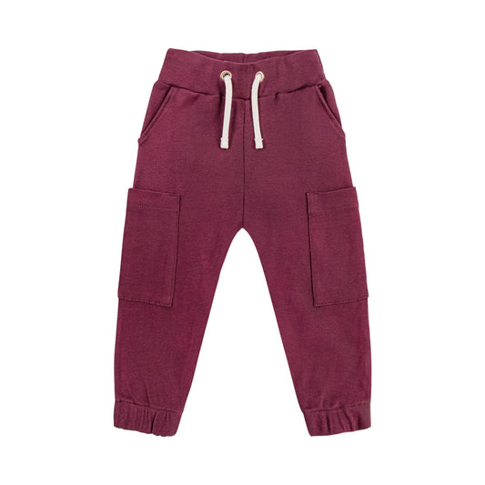 Cargo Pants Dark Red