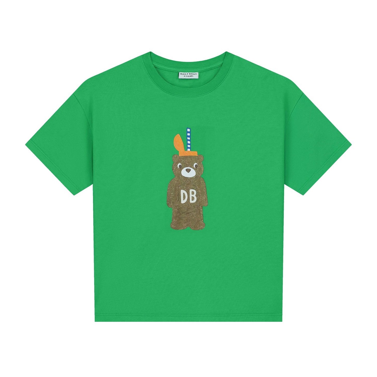 Barney Bear Tshirt Green