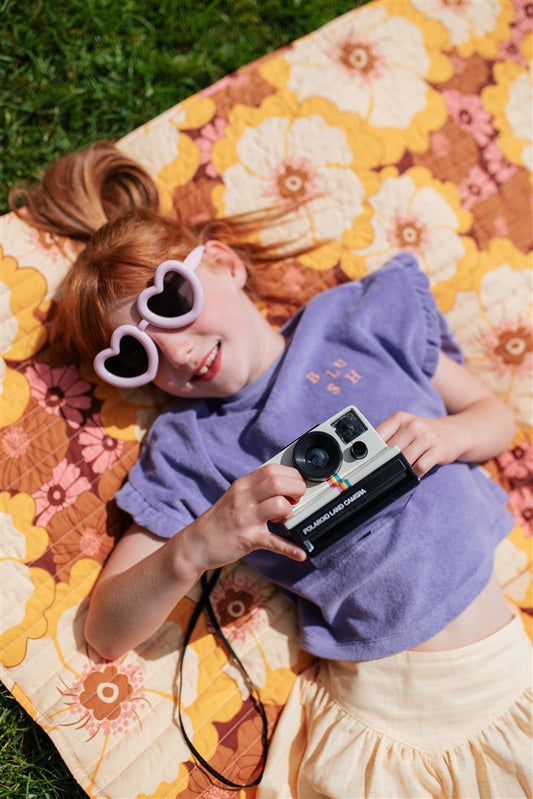 Towel Ruffle Top Chalk Violet