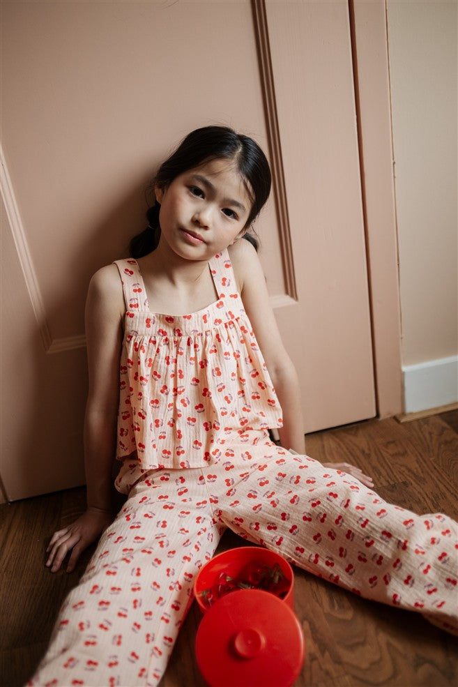 Summer Blouse Cherry