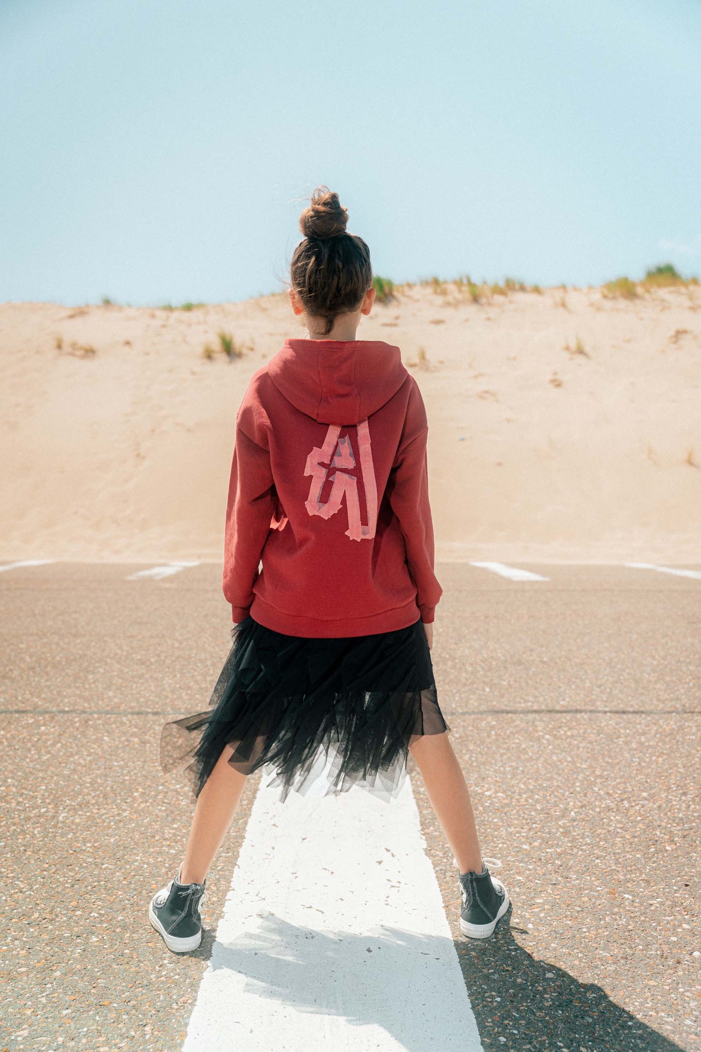 Hoodie Cleveland Dark Red