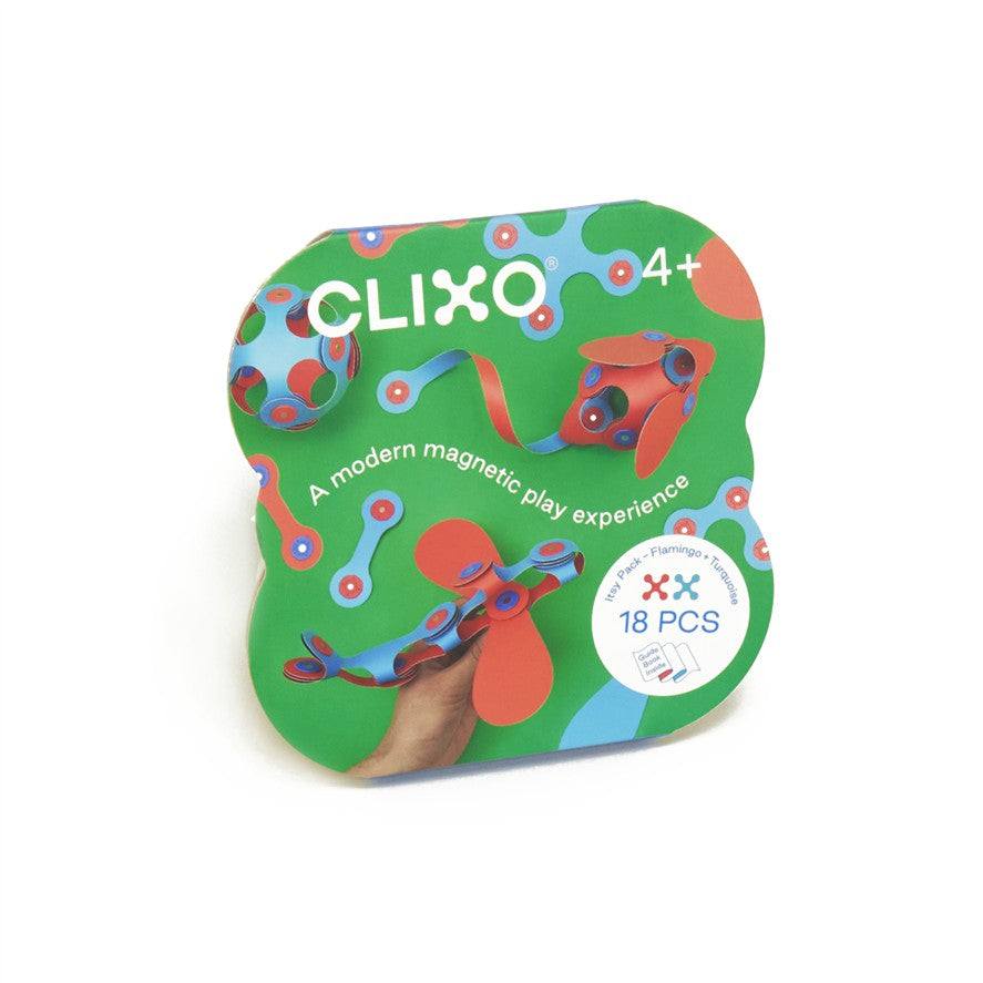 clixo itsy pack flamingo turquoise