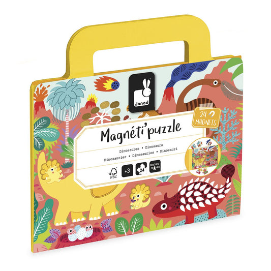 Magnetic Puzzle Dino 24 stukjes