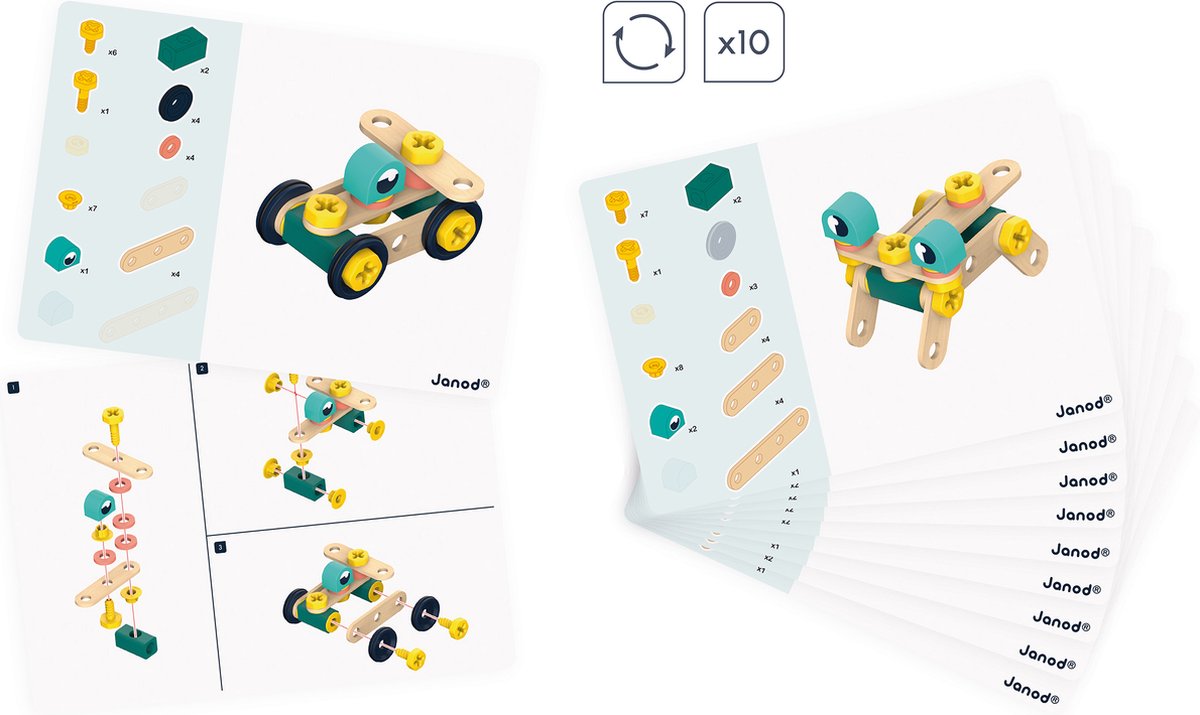Brico'Kids Barrel 50 pcs