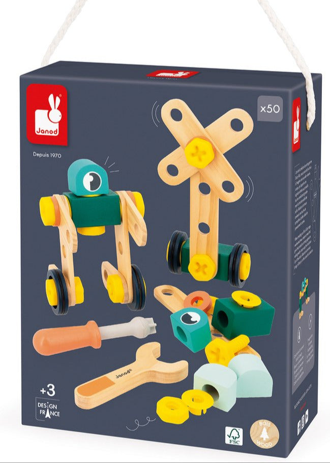 Brico'Kids Barrel 50 pcs