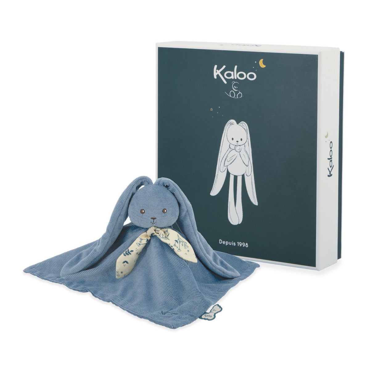 Babyknuffel in gepersonaliseerde geschenkdoos