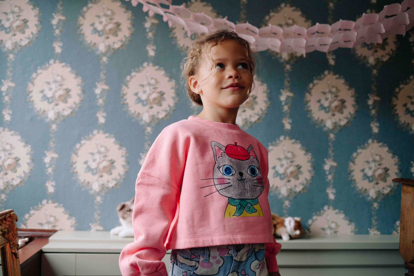 Sweater Dolly Purrton Strawberry Pink