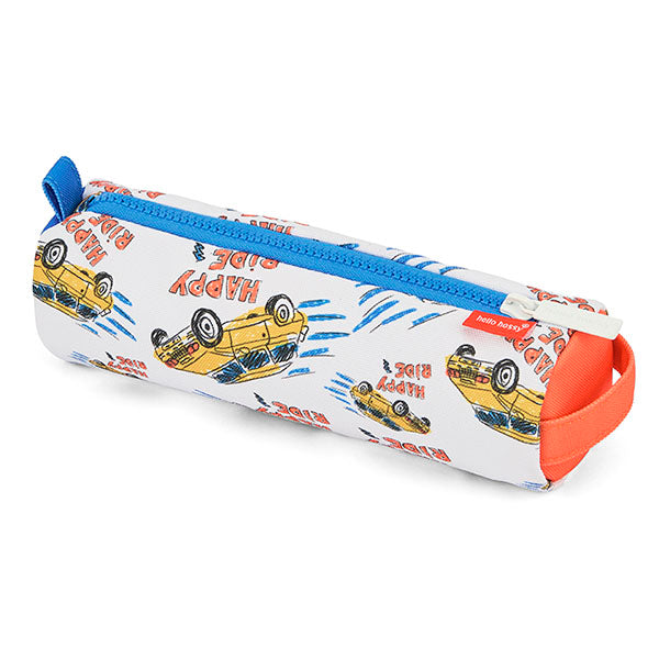 etui happy ride van hello hossy met auto's