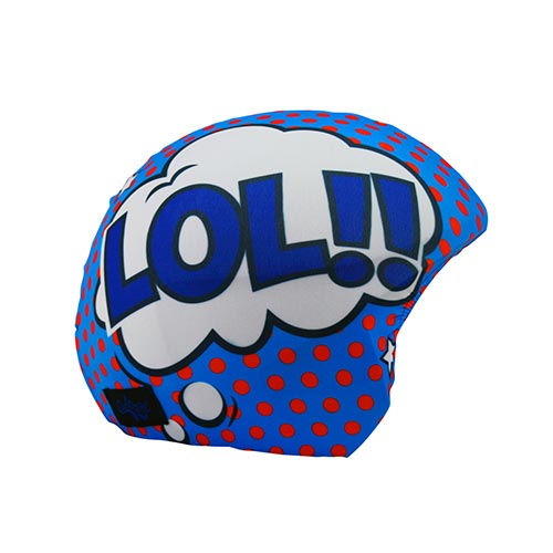 Helmcover Print WTF/LOL!