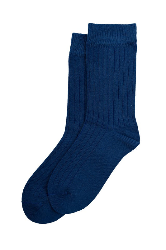 Bamboo Sokken Deep Cobalt