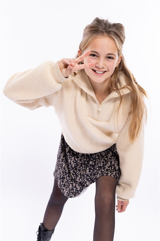 Sweater Teddy Ecru