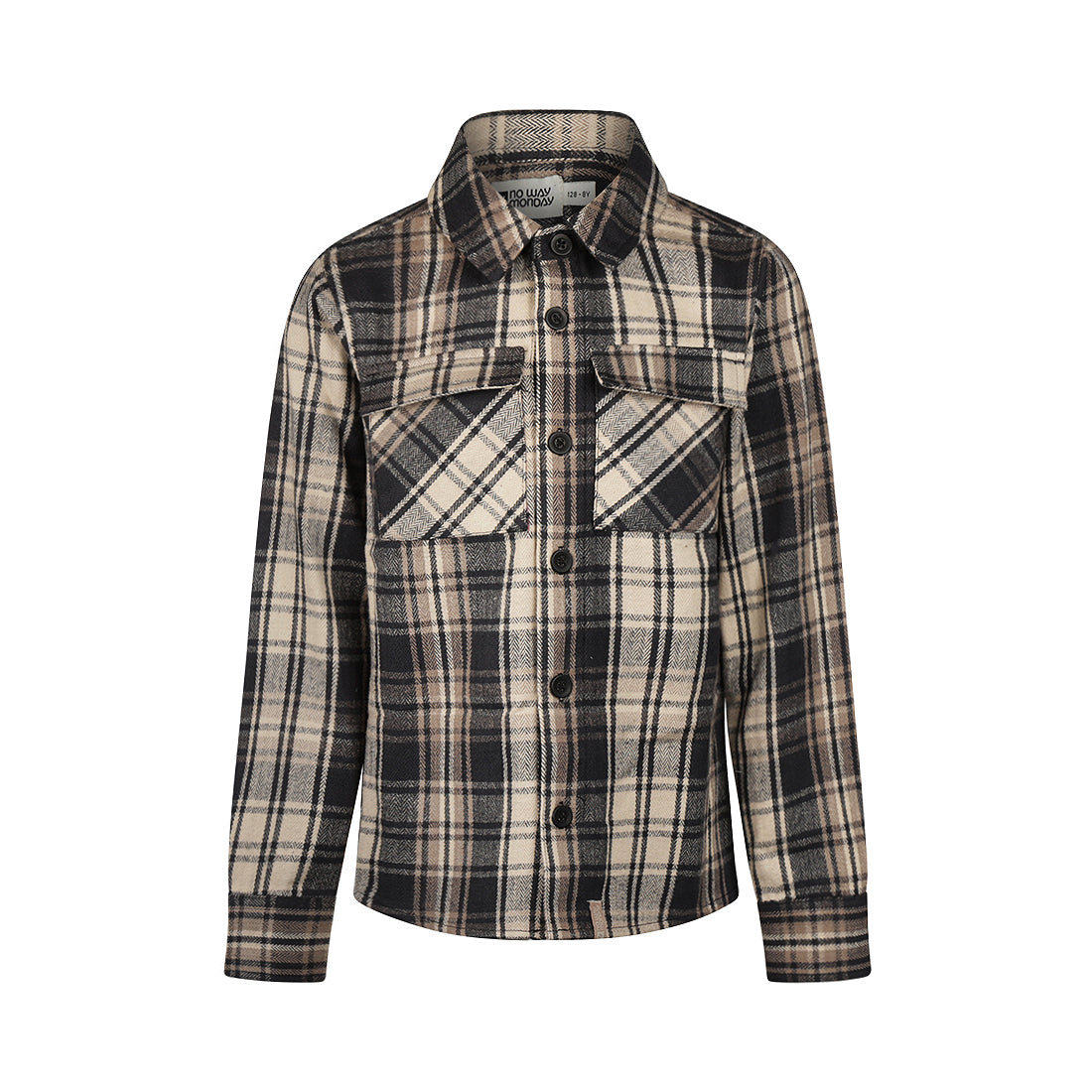 Hemd Flanel Anthracite