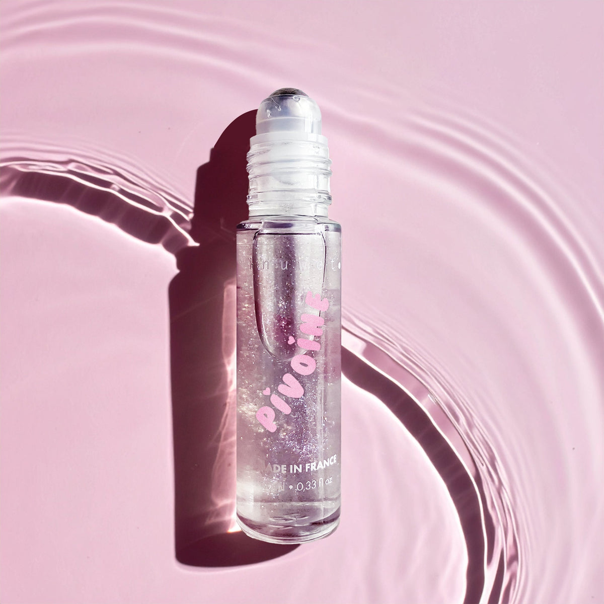 INUWET glitter parfum met Peony geur.