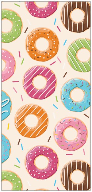 Postkaart Donut