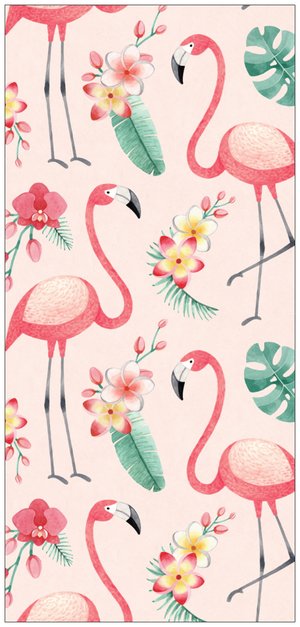 Postkaart Flamingo