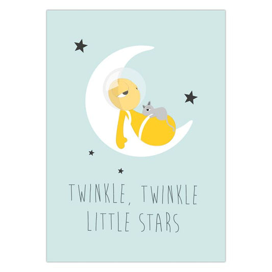 Postkaart Twinkle Twinkle Little Star