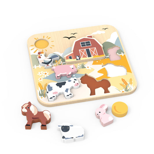 Jumbo Farm Chunky Puzzle.