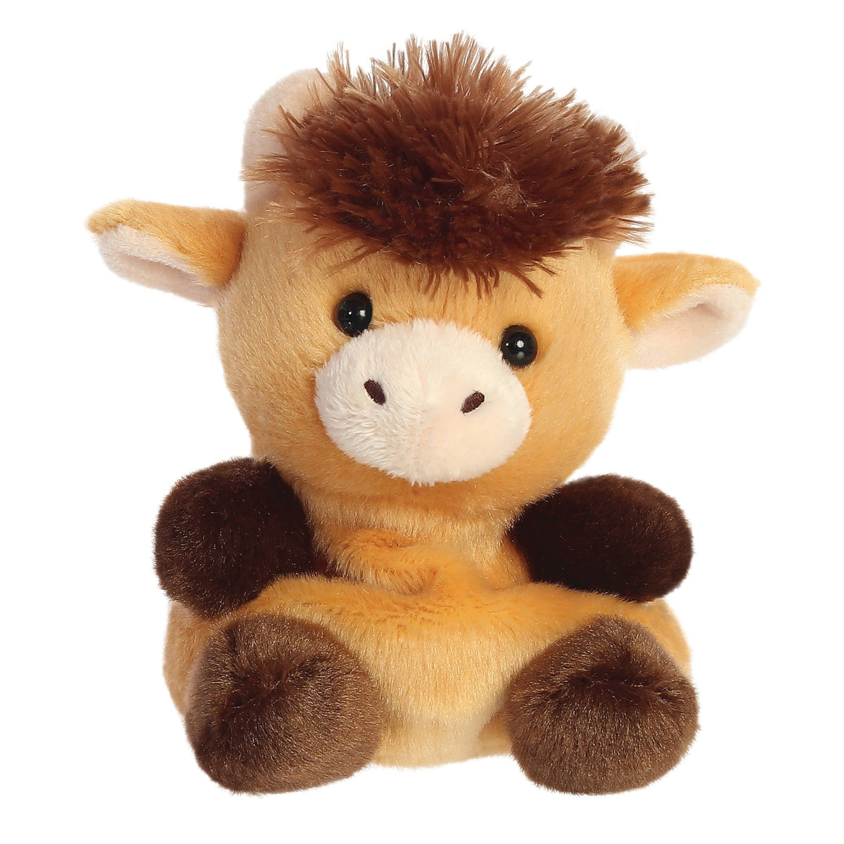 Schattig bruin Schots hooglandrund knuffeltje