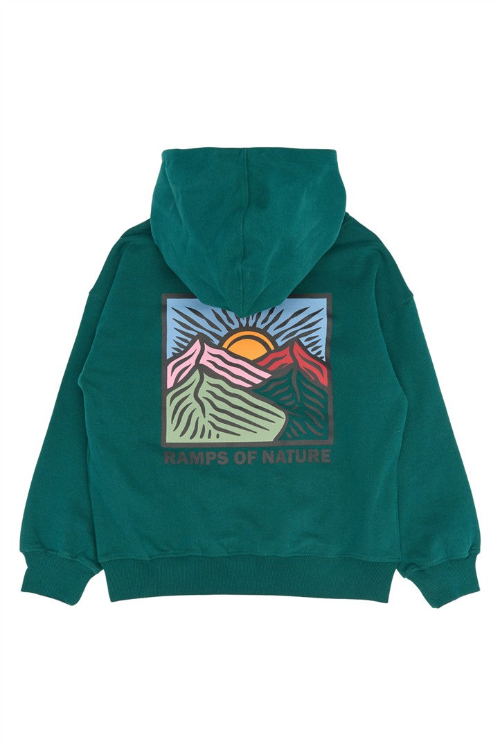 Hoodie Rowell Deep Teal