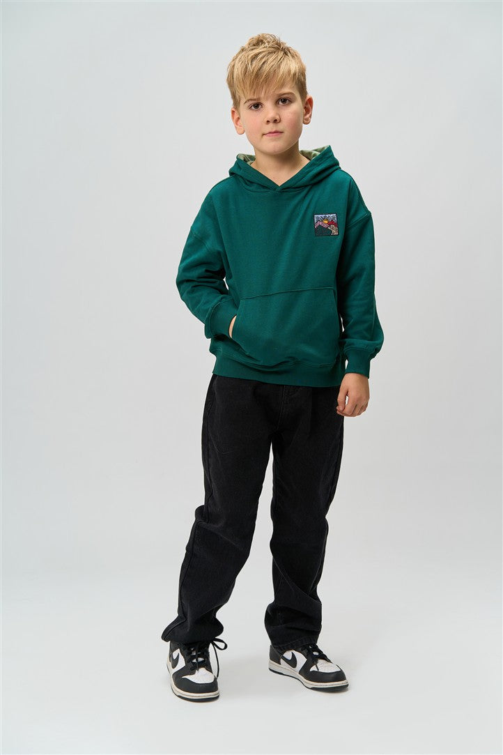Hoodie Rowell Deep Teal
