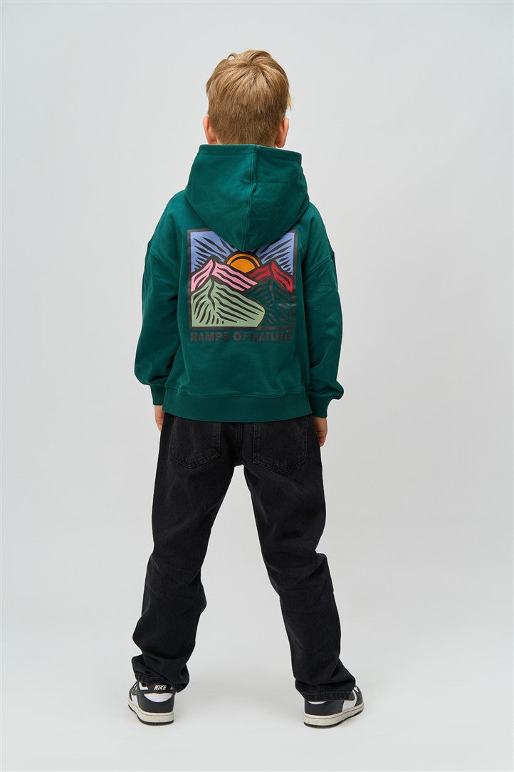 Hoodie Rowell Deep Teal