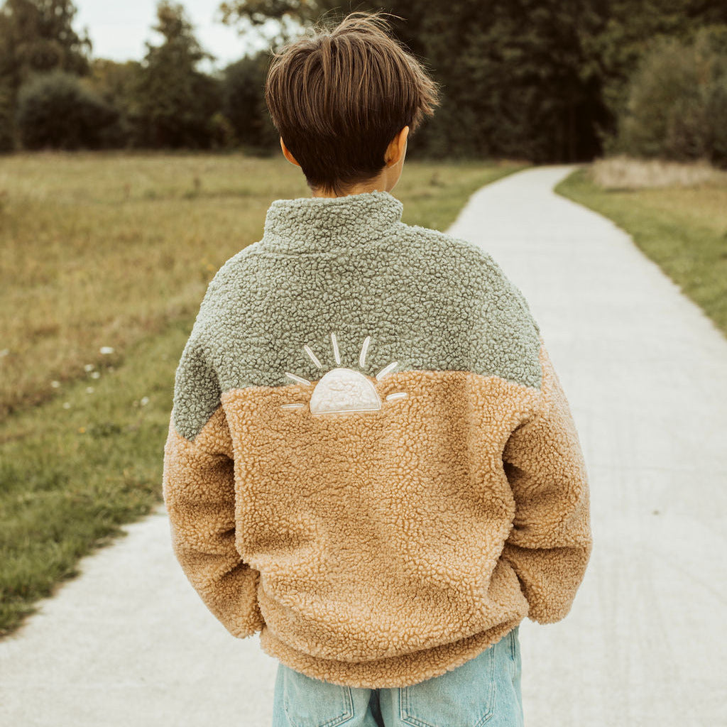 Teddy Jacket Sun Soft Green.
