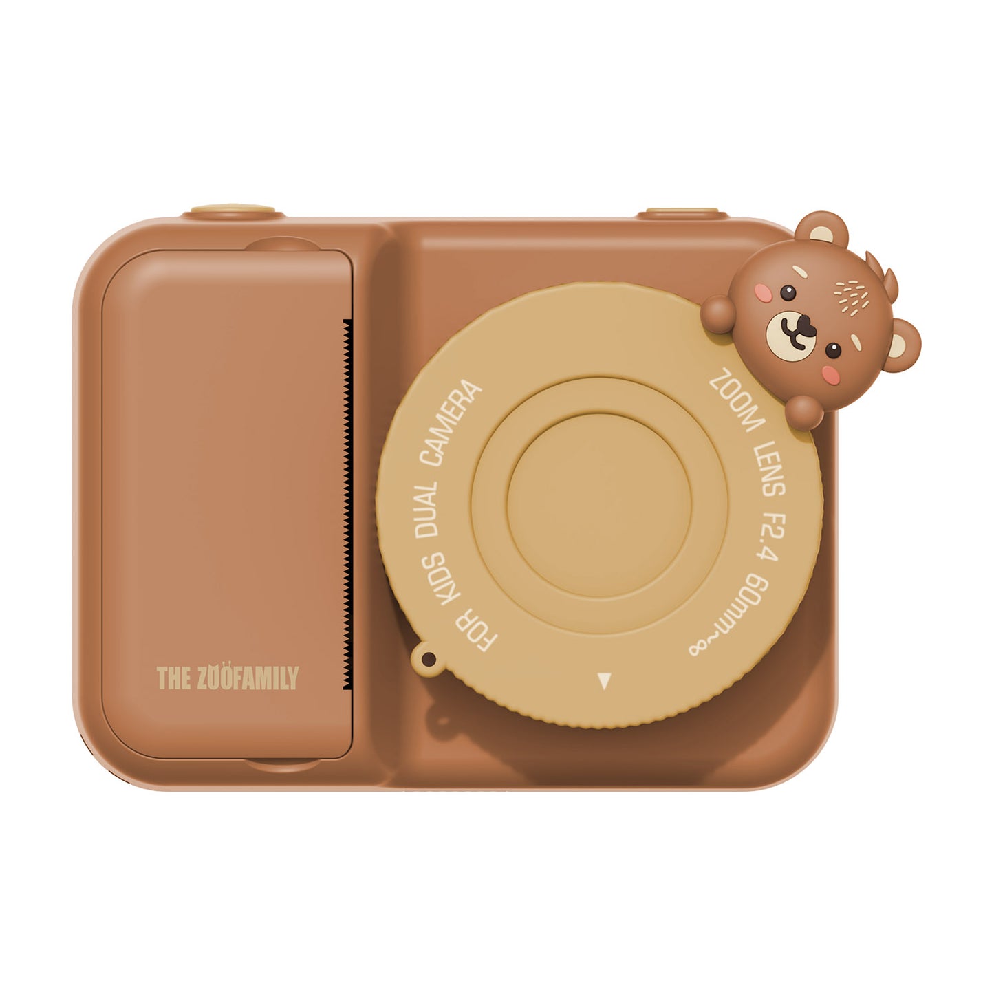 Zoo Print Camera Bear