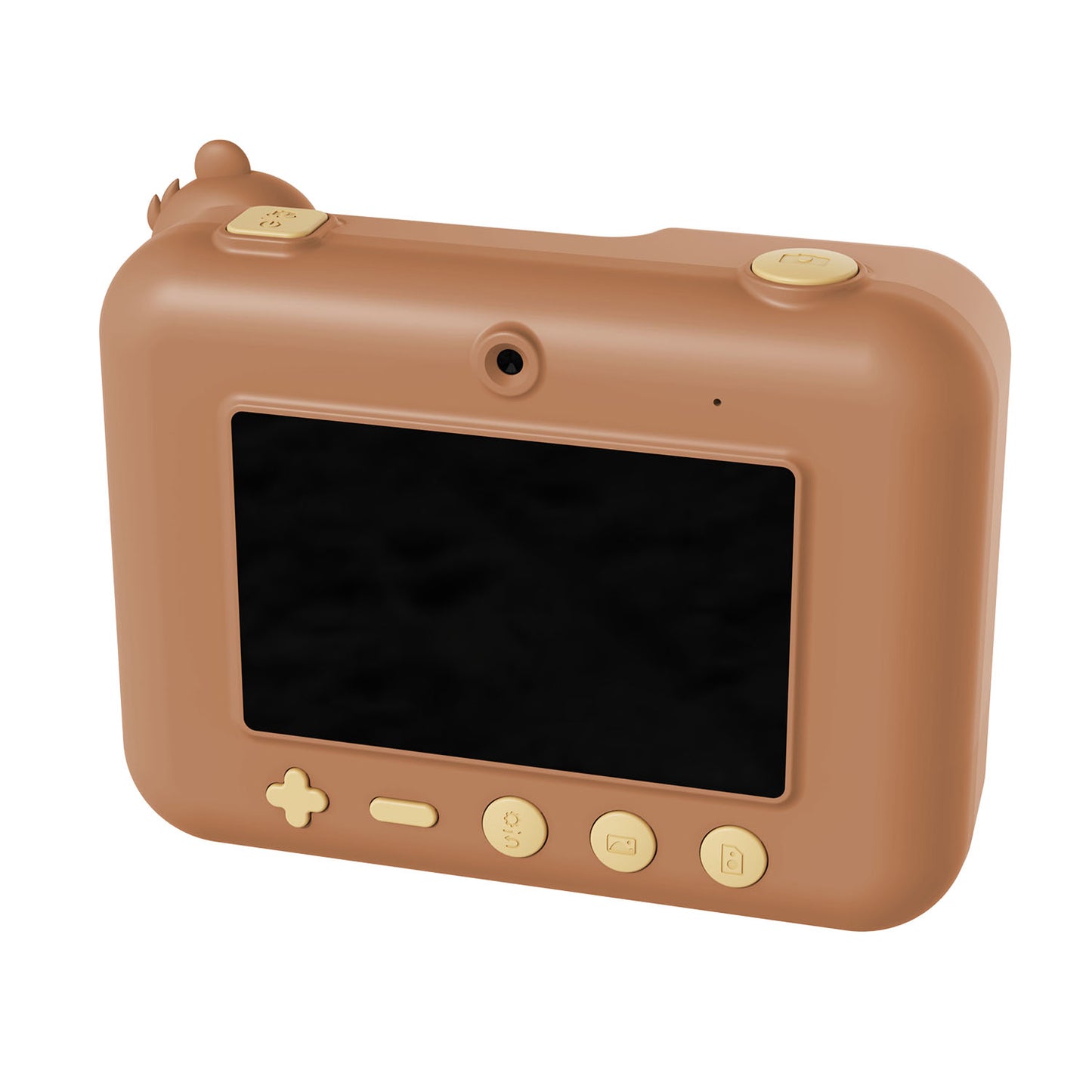 Zoo Print Camera Bear