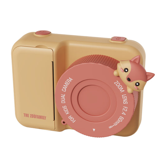 Zoo Print Camera Fox