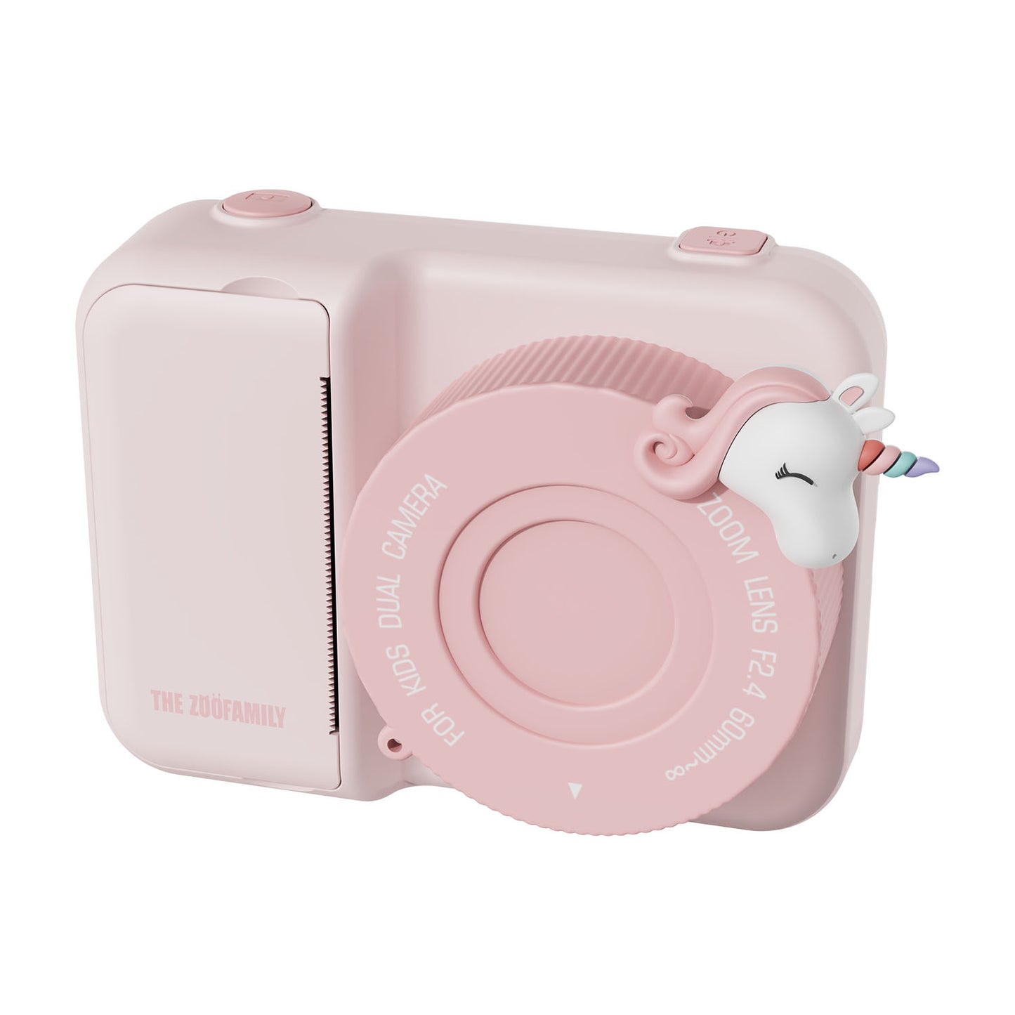 Zoo Print Camera Unicorn