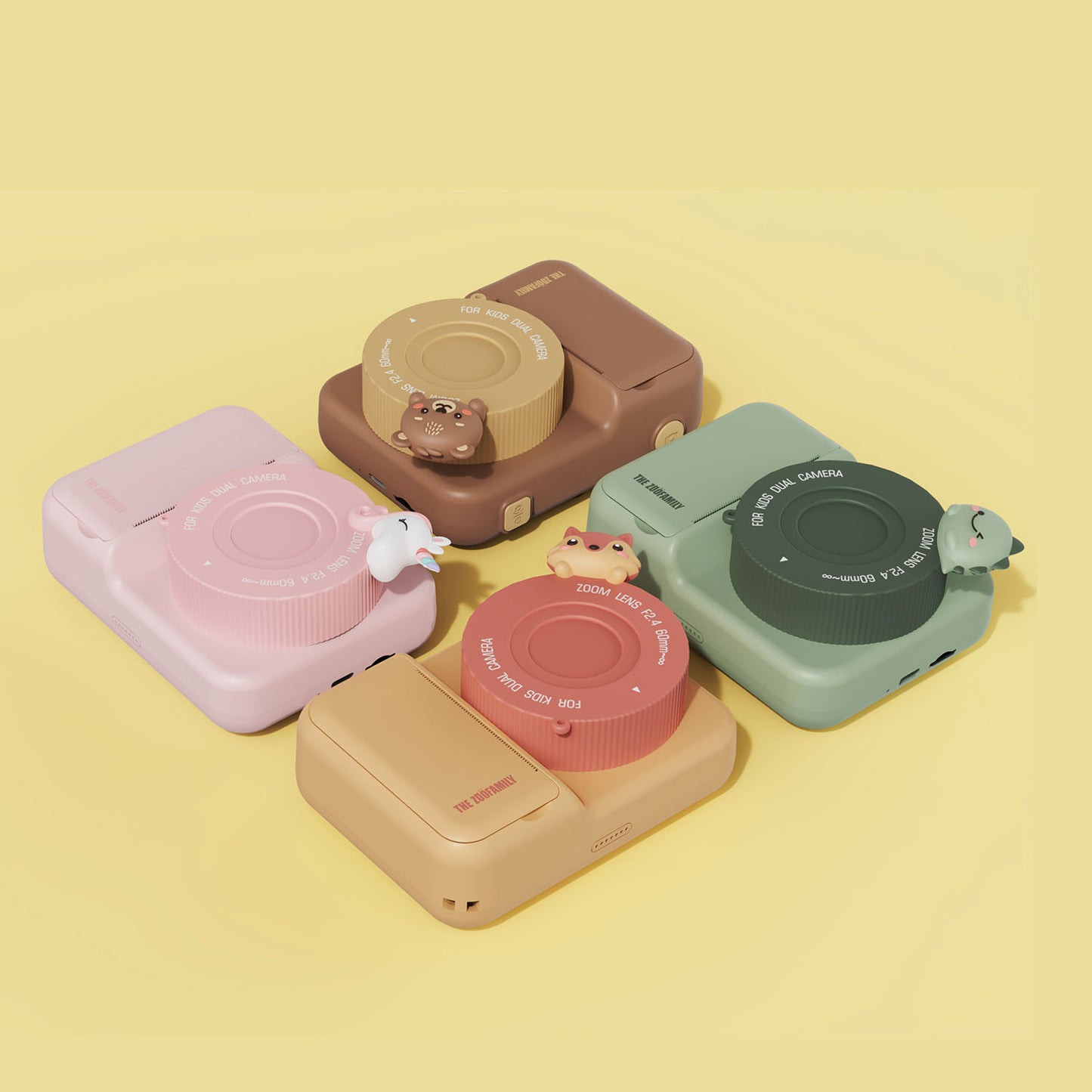 Zoo Print Camera Dino