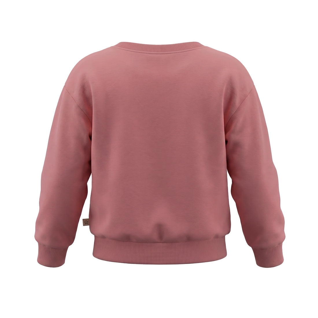 Sweater Dusty Rose achterkant.