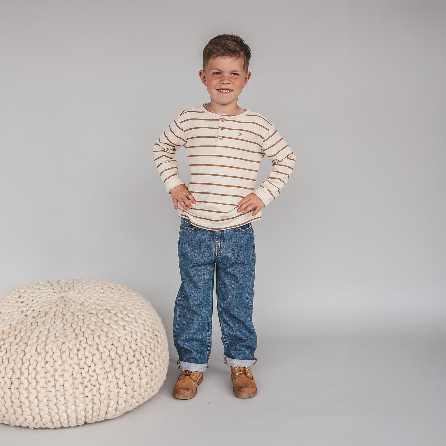 Broek Loose Jeans Clear Denim