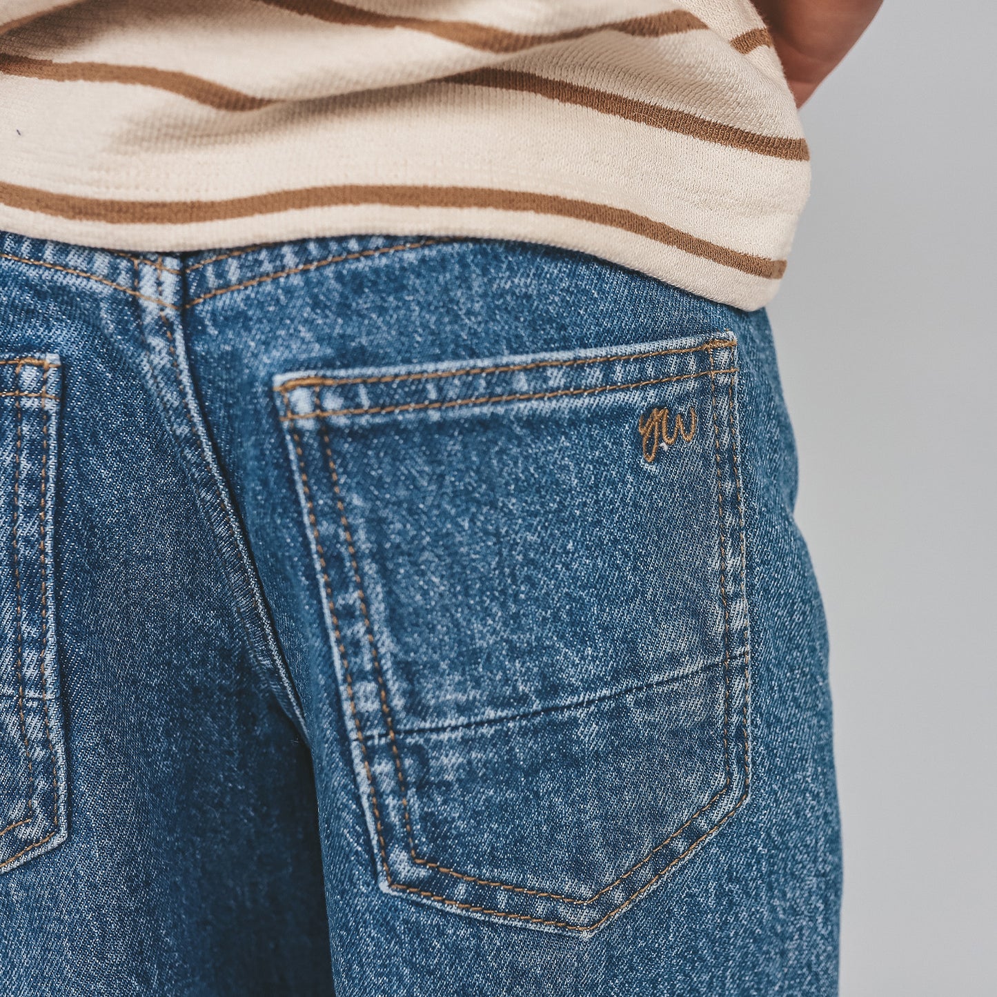 Broek Loose Jeans Clear Denim