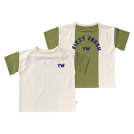 voor en achterzijde wide kinder tshirt fresh van your wishes