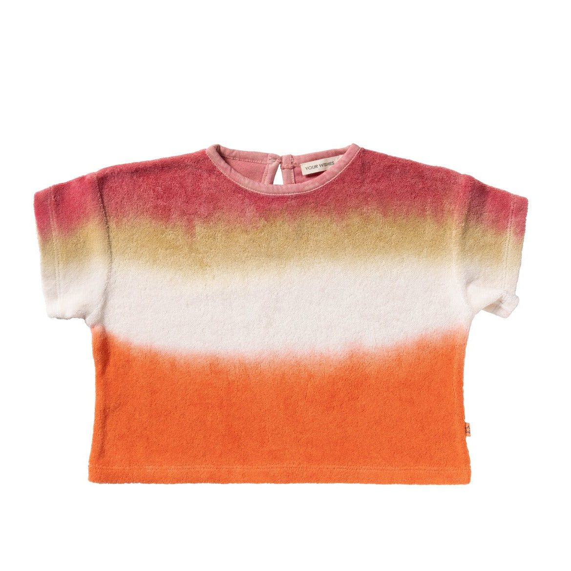 tie dye tshirt voor kinderen in badstof van your wishes