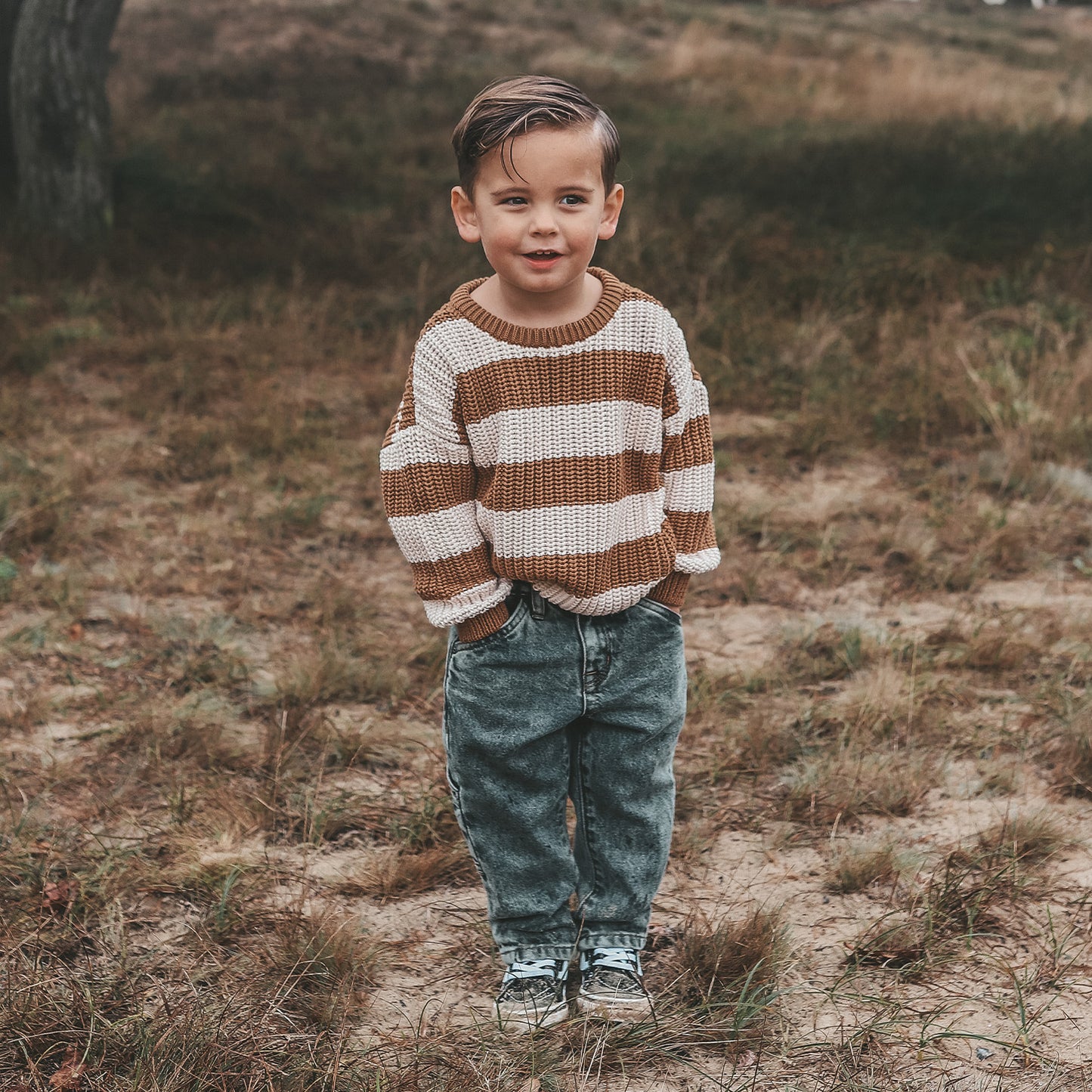 Pullover Chunky Smoke Grey