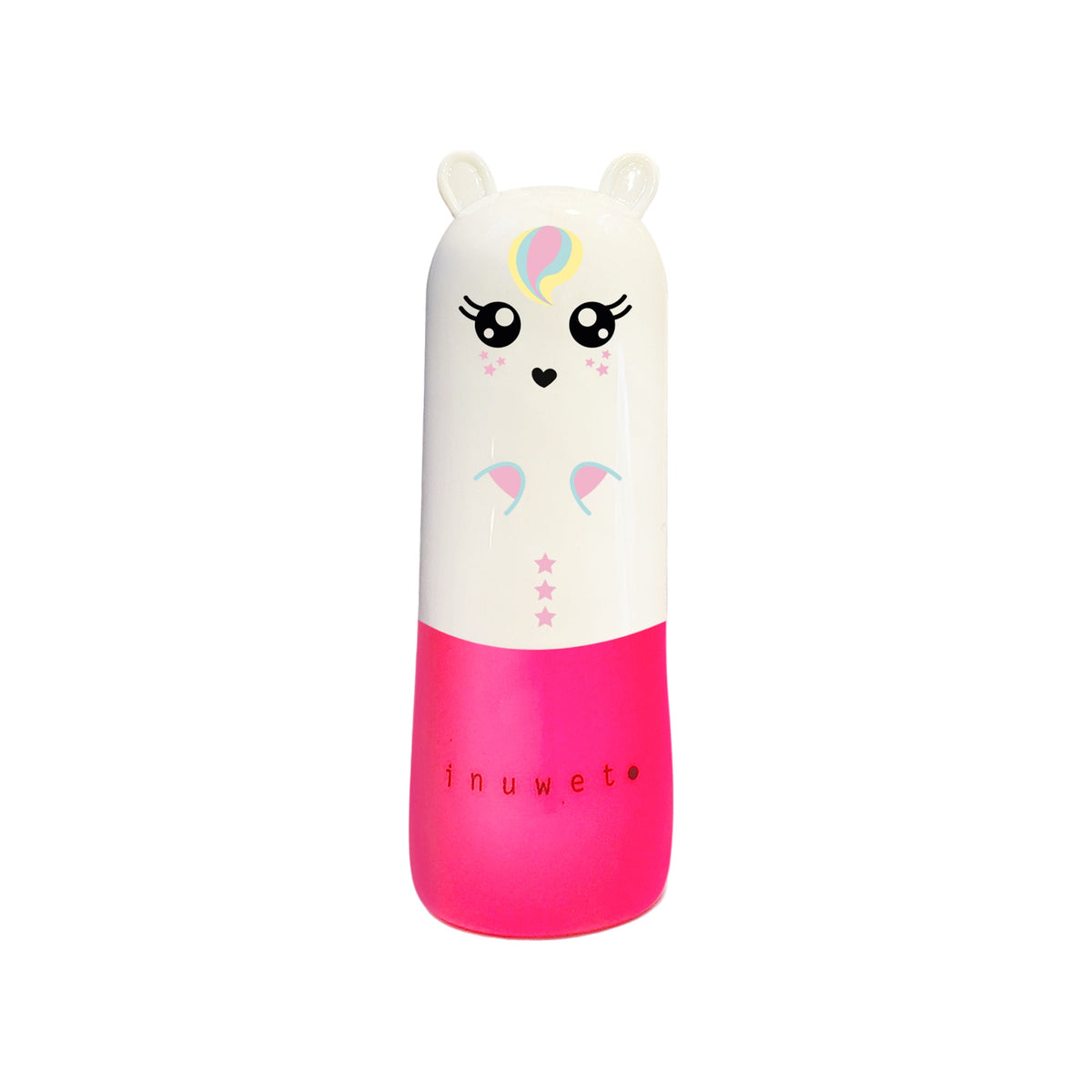 Kawaii eenhoorn lippenbalsem met kersengeur.