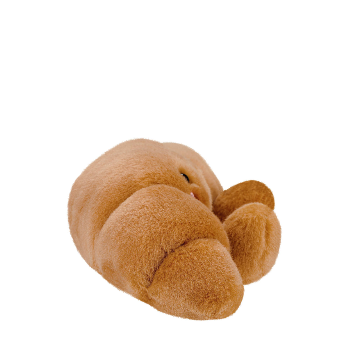 Goudbruin pluche croissantje